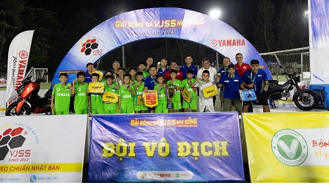  Nguyễn Văn Luông vô địch giải VJSS nhi đồng TP.HCM